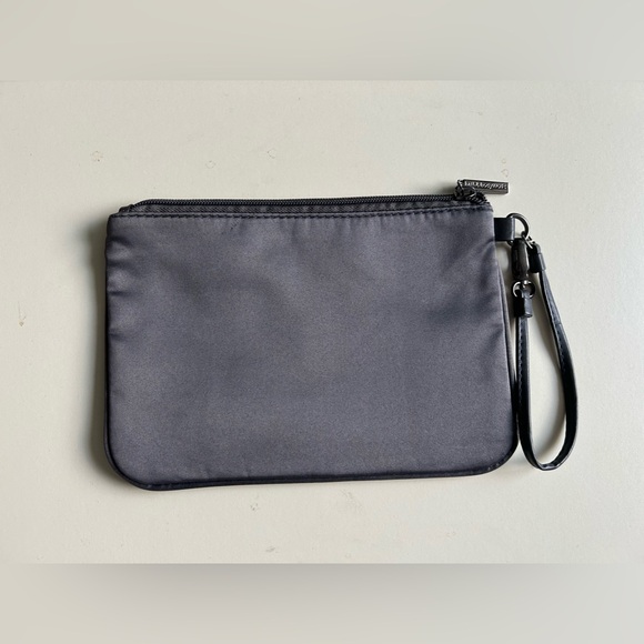 BATH AND BODY WORKS SPARKLE WRISTLET POUCH GUNMETAL GREY - Picture 2 of 5